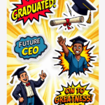 Graduation & Farewell - Sticker Sheet v8